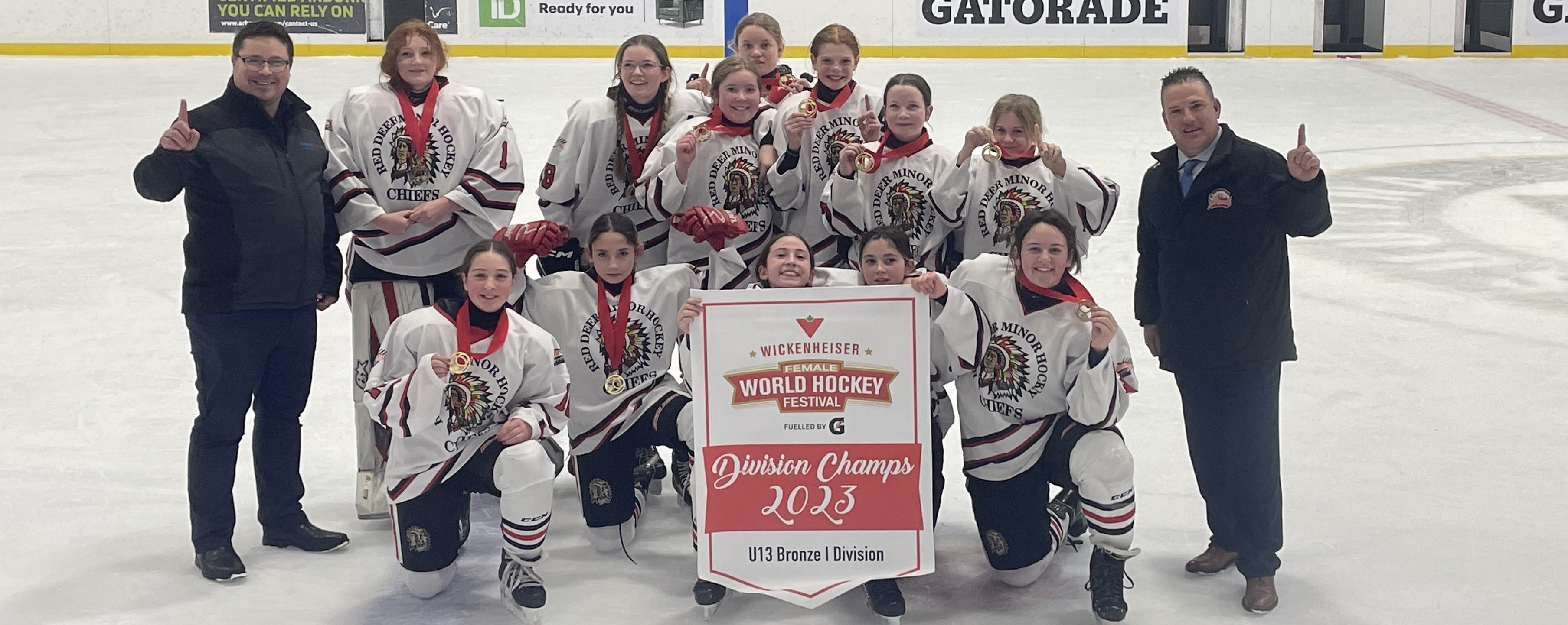 Red Deer Minor Hockey site by RAMP InterActive